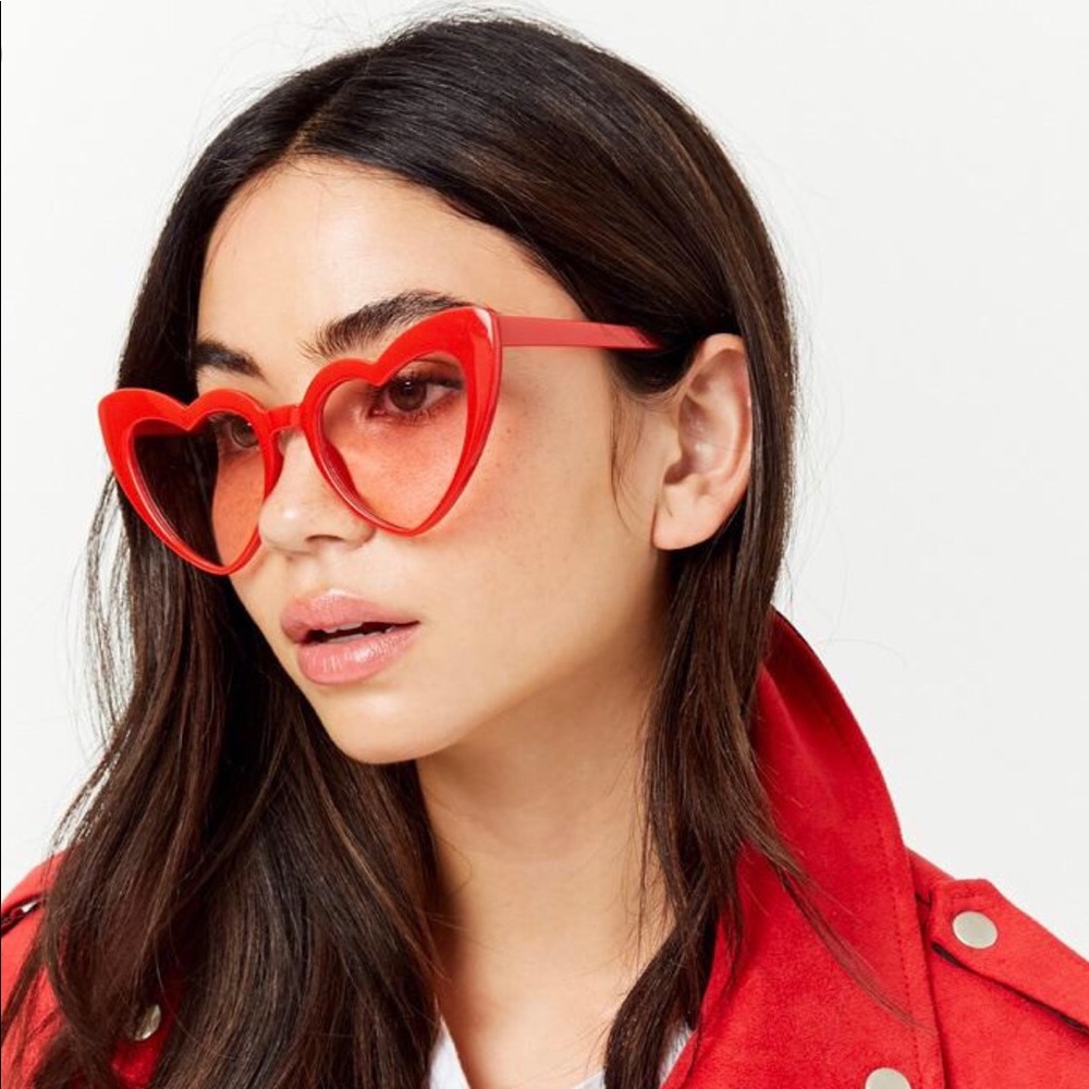 Oversized Heart Sunglasses